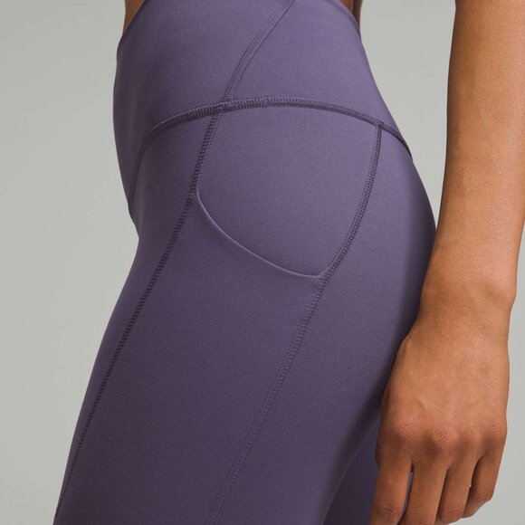 NWT Lululemon Wunder Train High-Rise Pant 25" *Pockets, Sz 6, NIGHTFALL - Picture 1 of 10